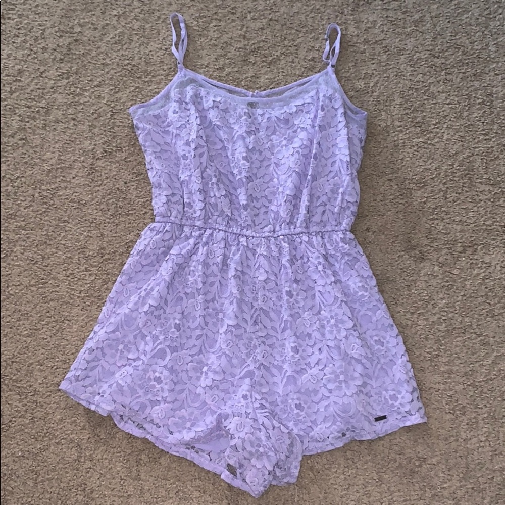 A purple romper